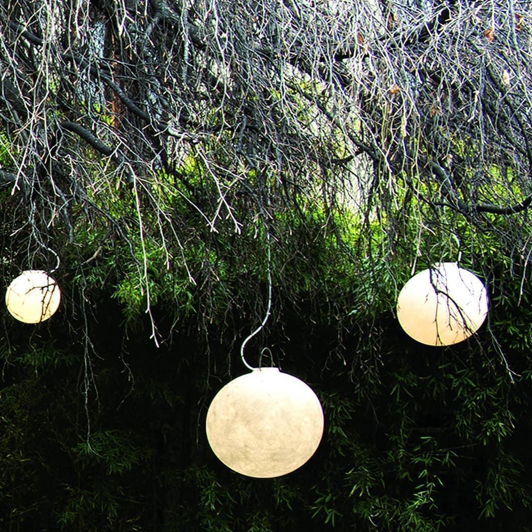 Lunara Moon Pendant Lamp | Modern White Ceiling Light