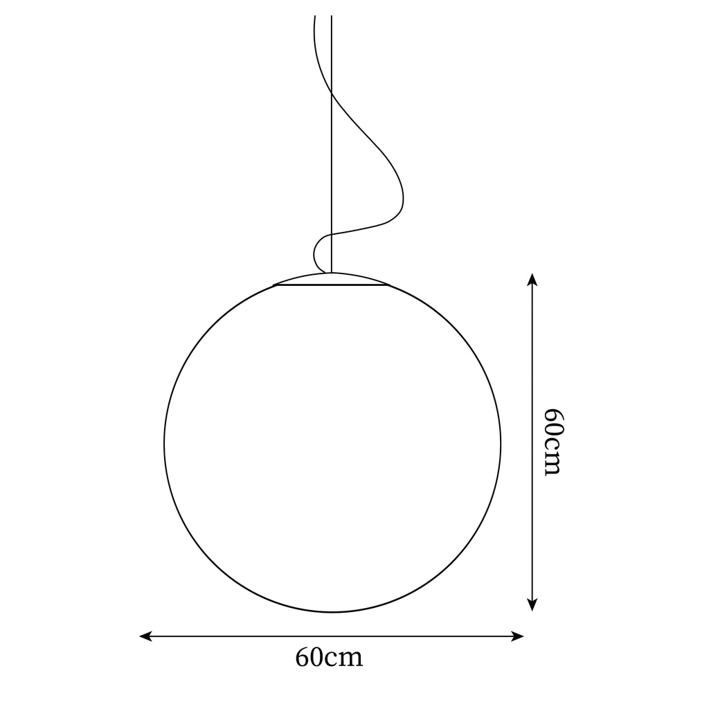 Lunara Moon Pendant Lamp | Modern White Ceiling Light