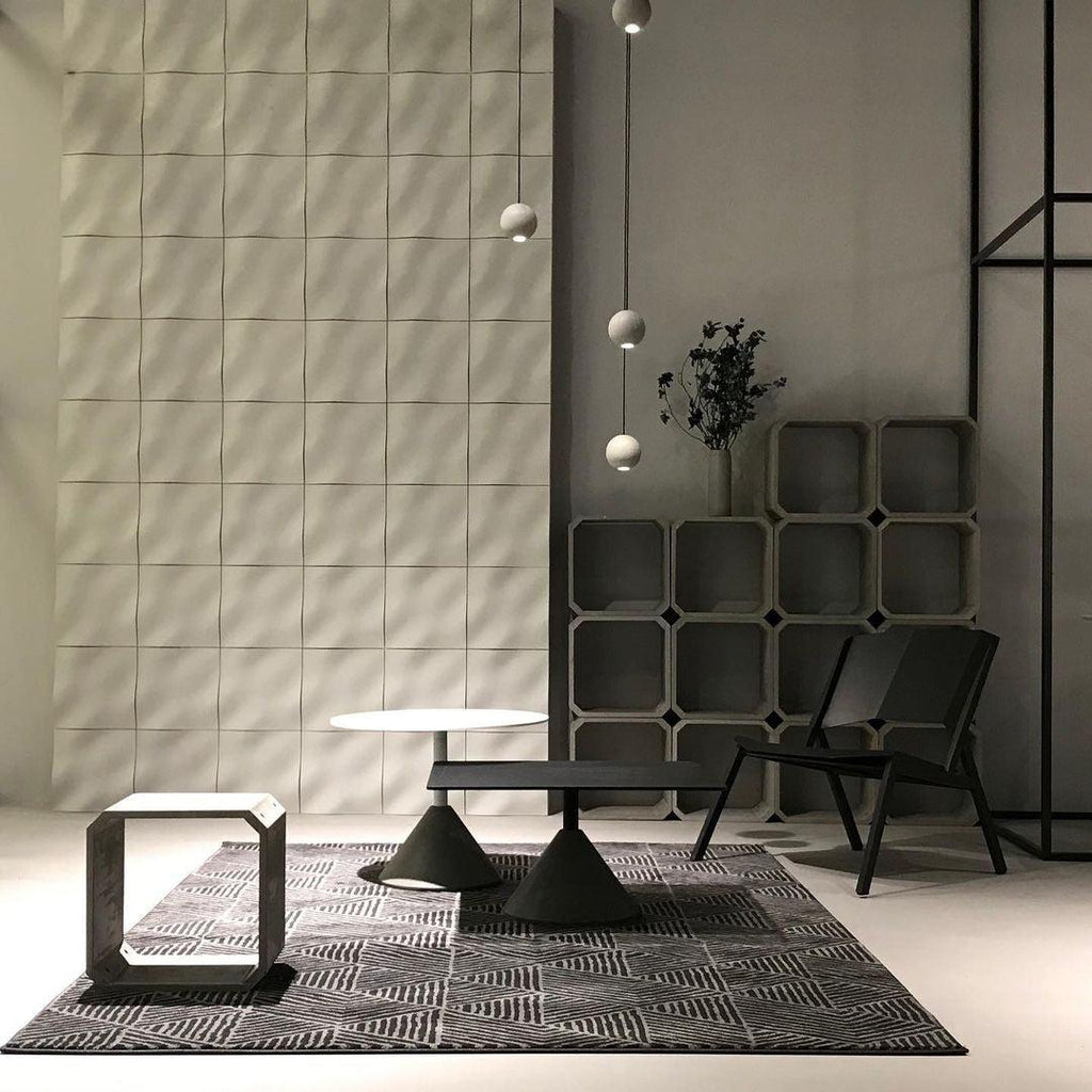 Lámpara colgante de hormigón minimalista Moon – Luz de techo moderna