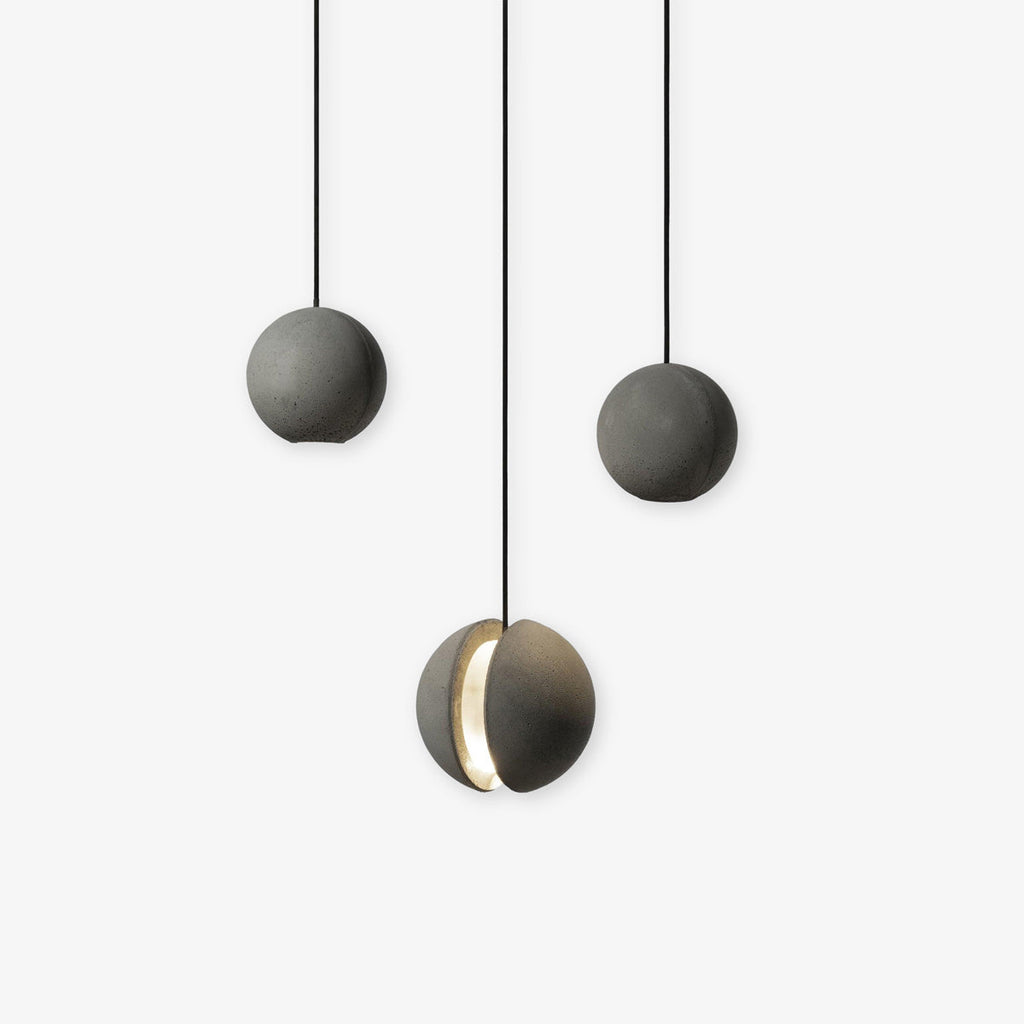 Lámpara colgante de hormigón minimalista Moon – Luz de techo moderna
