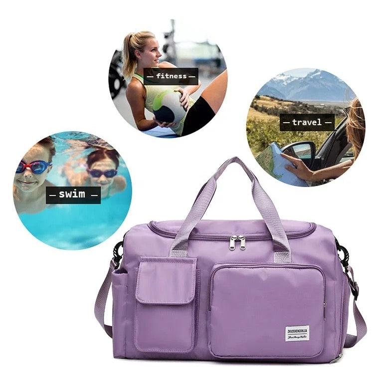 AeroCarry többzsebes utazótáska sporthoz és edzőteremhez külön cipőtartó rekesszel
