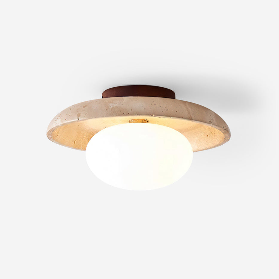 Mylie Travertine Ceiling Light - Neutralighting