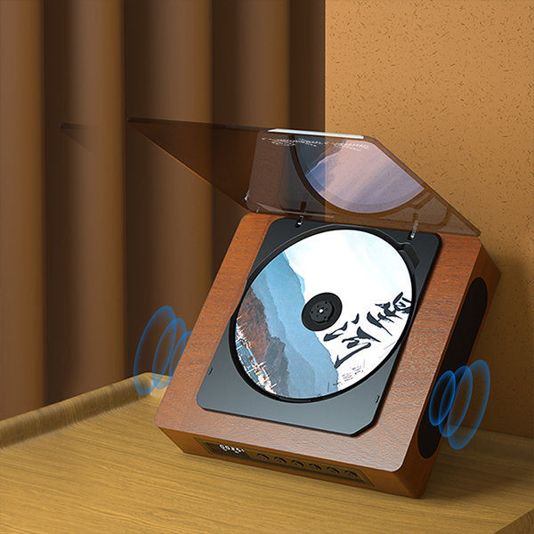 Bluetooth retro CD player s Type C priključkom – vintage šarm, moderna funkcionalnost