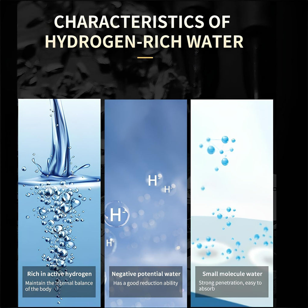 A 8. generációs 5000ppb SPE PEM magas koncentrációjú hidrogénionizáló vízpalack