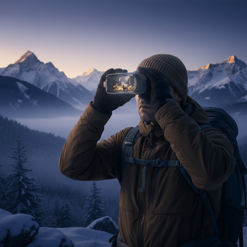 LumenQuest 4K-Nachtsichtfernglas mit 8-fachem Zoom für Outdoor-Abenteuer