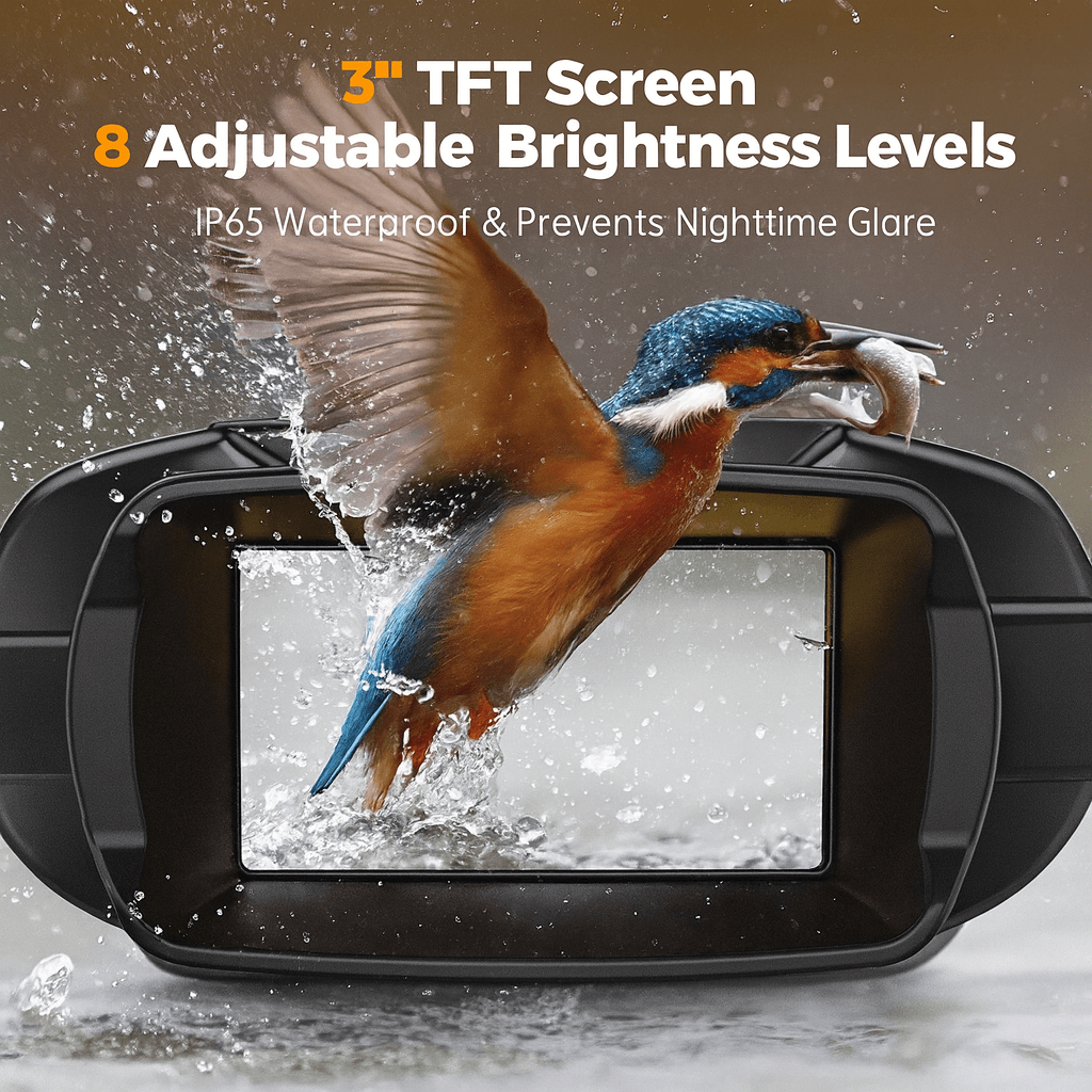 LumenQuest 4K-Nachtsichtfernglas mit 8-fachem Zoom für Outdoor-Abenteuer