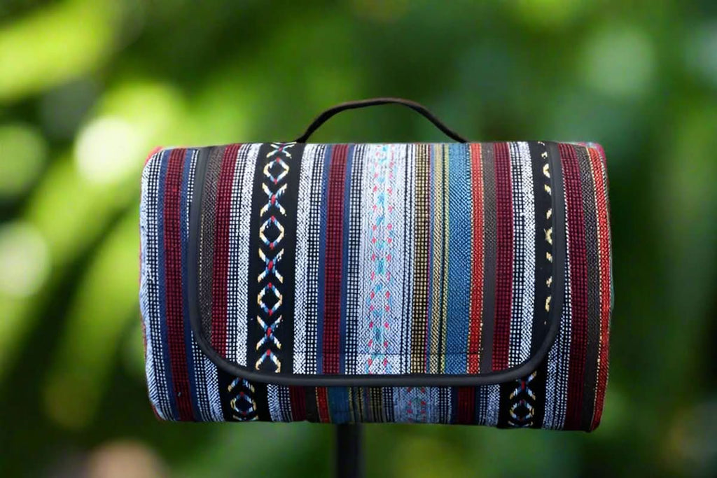 Waterproof Picnic Mat For Camping And Outdoor Comfort Ethnic Style TrailNest
