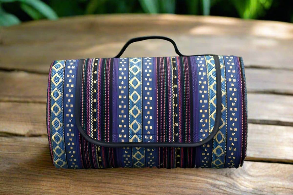 Waterproof Picnic Mat For Camping And Outdoor Comfort Ethnic Style TrailNest