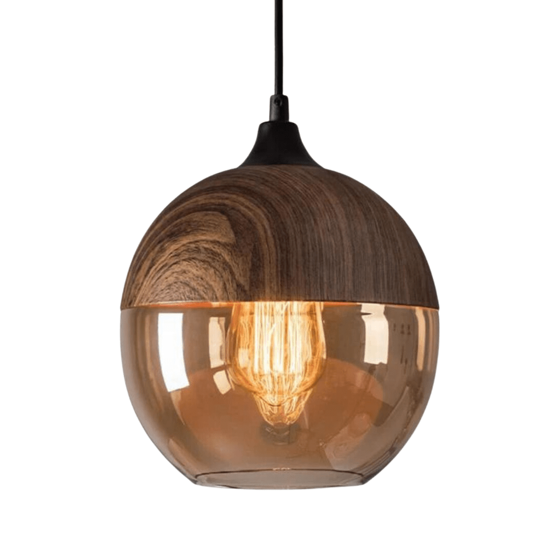 Nordicwood-puinen kattovalaisin minimalistisella muotoilulla ja lämpimällä tunnelmalla moderneihin koteihin