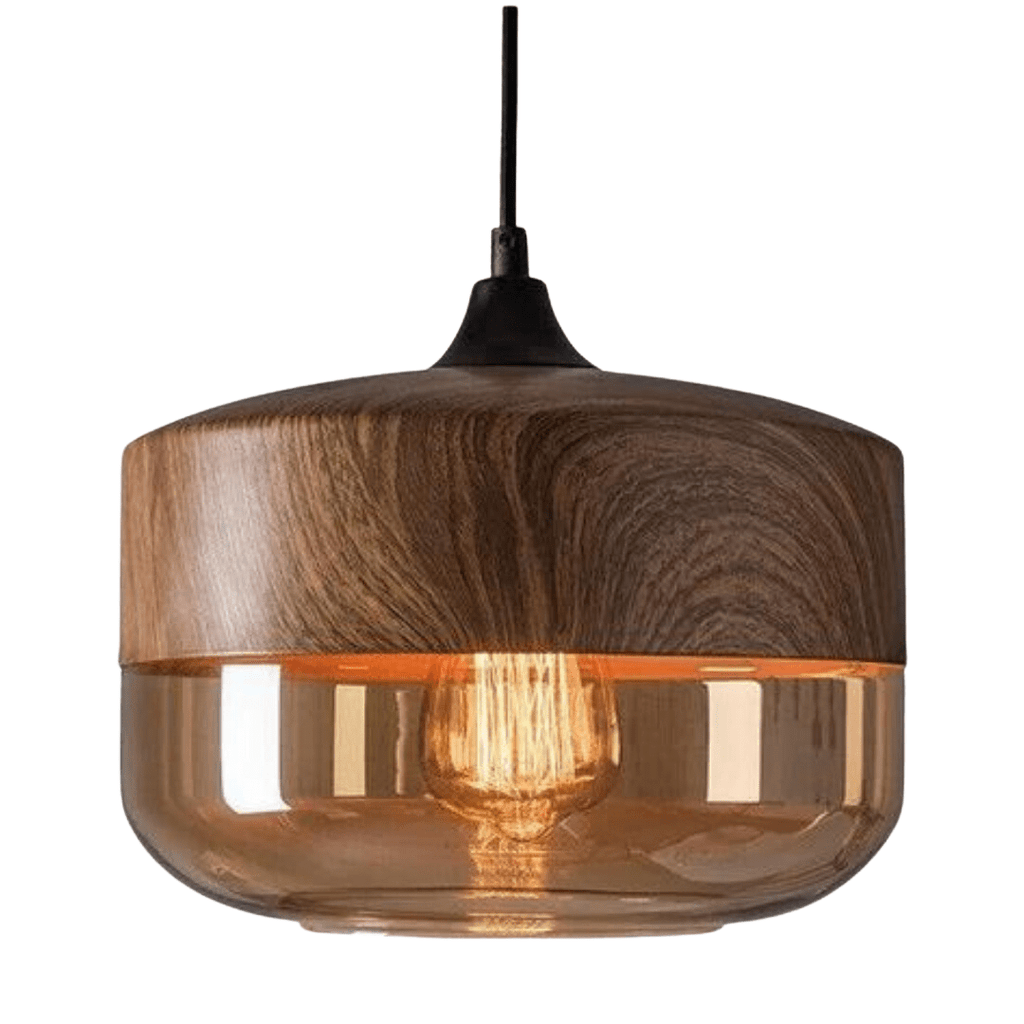 Nordicwood-puinen kattovalaisin minimalistisella muotoilulla ja lämpimällä tunnelmalla moderneihin koteihin