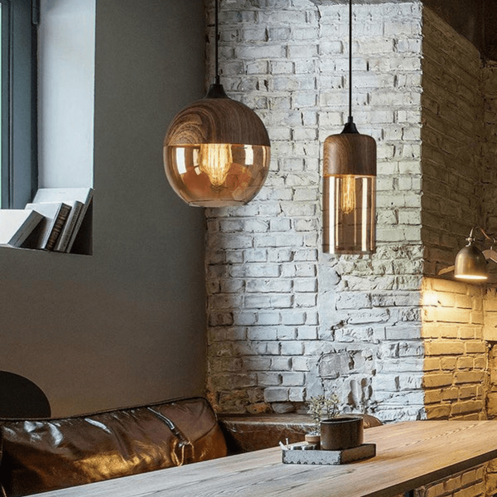 Nordicwood-puinen kattovalaisin minimalistisella muotoilulla ja lämpimällä tunnelmalla moderneihin koteihin