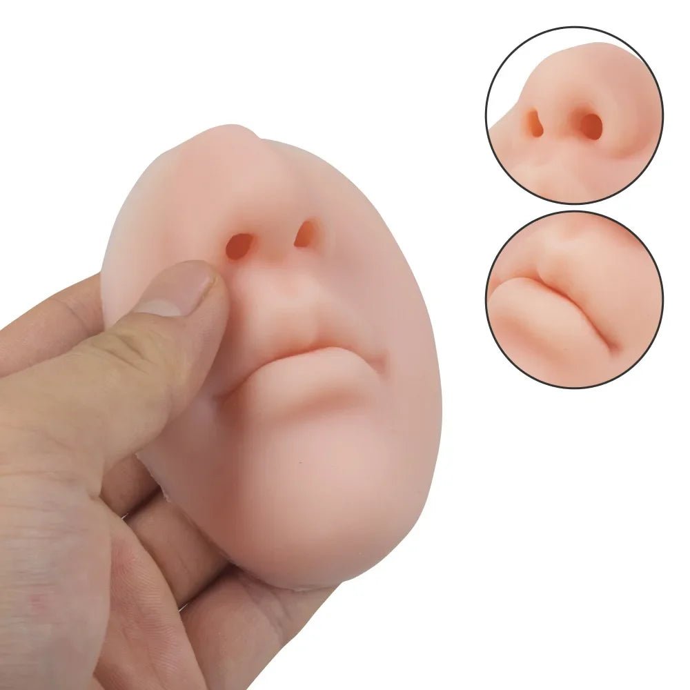 QuirkNose Nose Shaped Wall Mount Soap Dispenser For Humorous Bathroom Decor Lovers