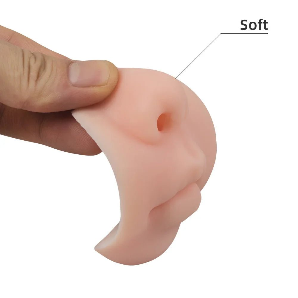 QuirkNose Nose Shaped Wall Mount Soap Dispenser For Humorous Bathroom Decor Lovers