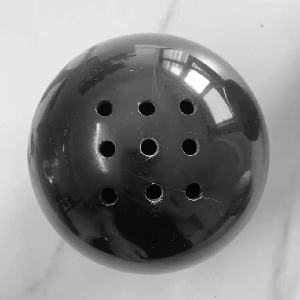 מפיץ קטורת מאבן מערת שיש טבעית - 7 צבעים