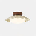 Imero Nephele skyformet loftslampe med bølgekant