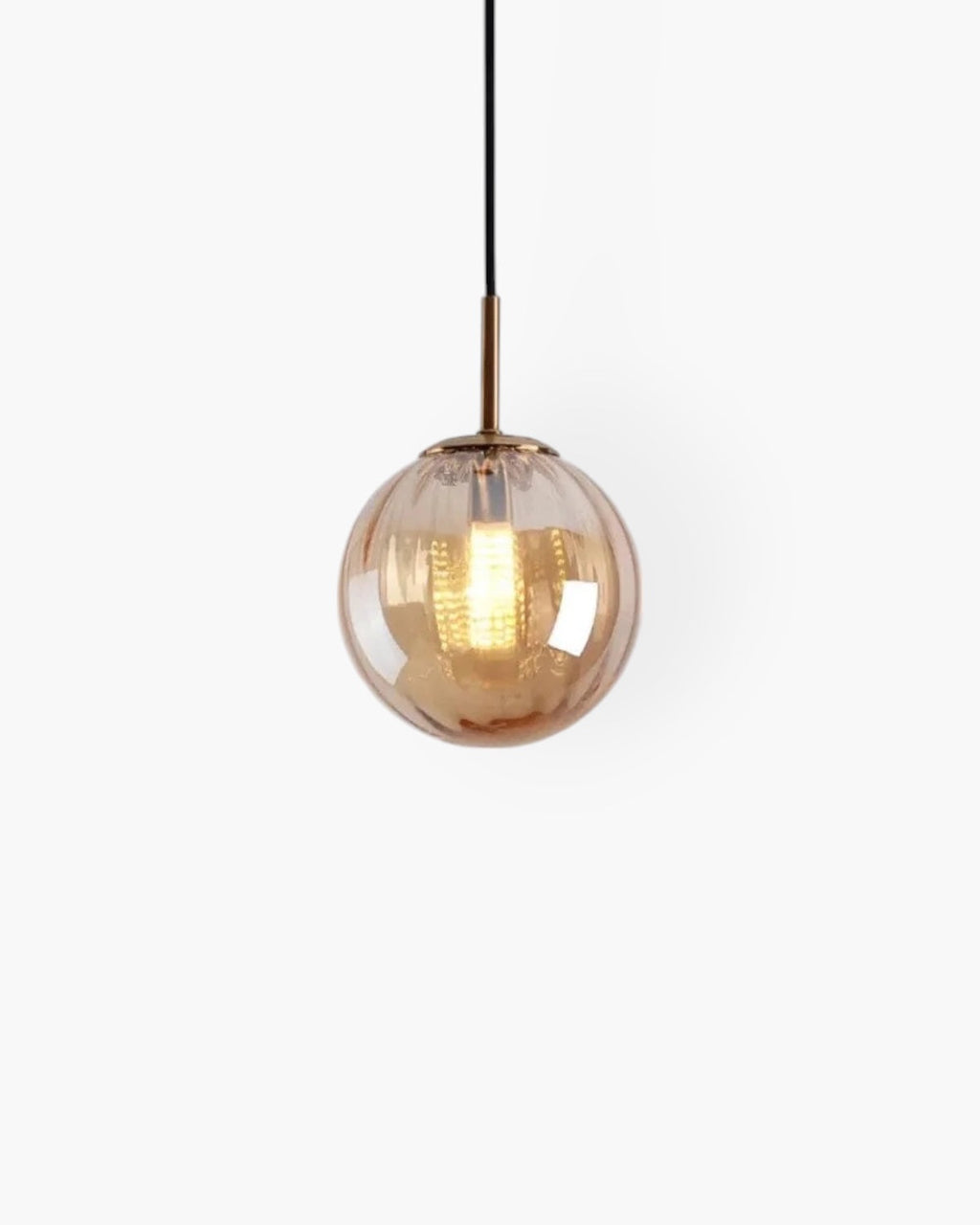 ثريا سقف زجاجية لون كهرماني من لومينارا | أورنتلي