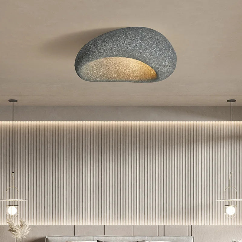 Serene Wabi-Sabi Minimalist Ceiling Light For Modern Home
