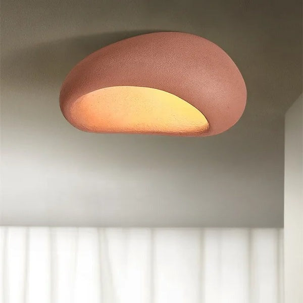 Serene Wabi-Sabi Minimalist Ceiling Light For Modern Home