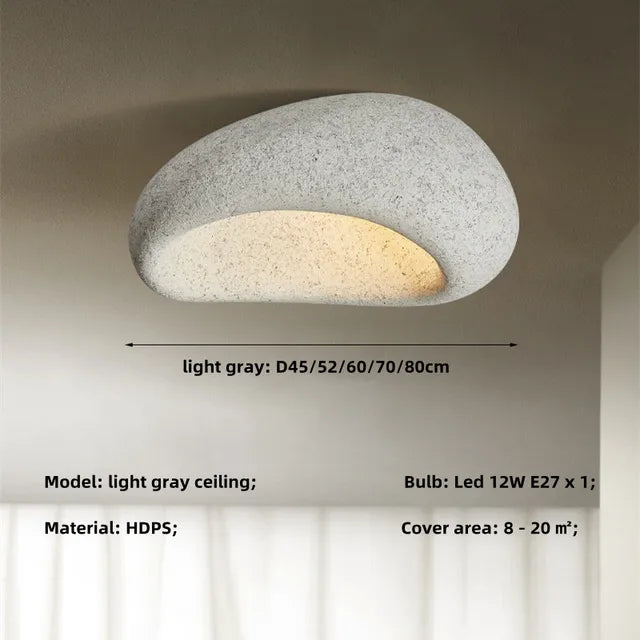 Wabi Sabi Stil Deckenleuchte Inspiriert Von Japanischer Ästhetik