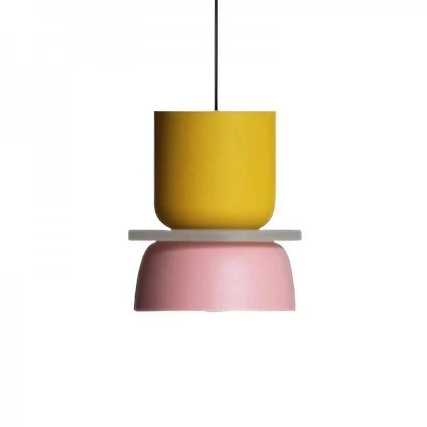 LumiNord Macaron hengelampe Skandi aluminium akryl