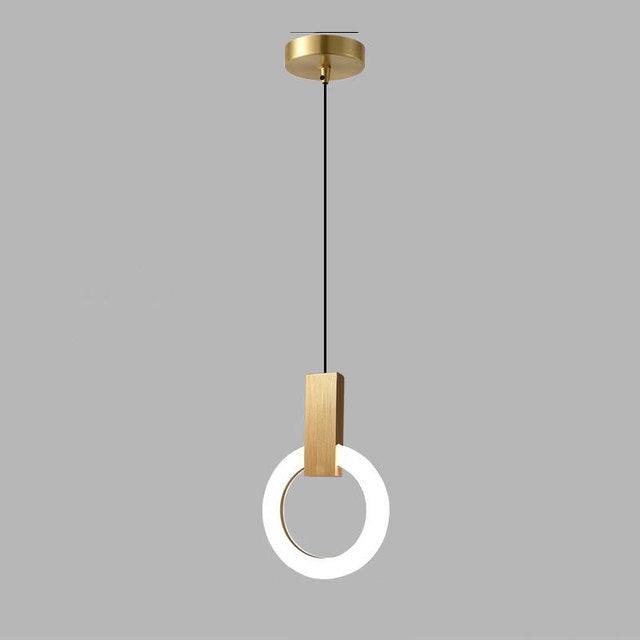 Lumiara Nordic ring LED hengelampe for spisestue