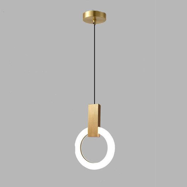 Lumiara Nordic ring LED hengelampe for spisestue