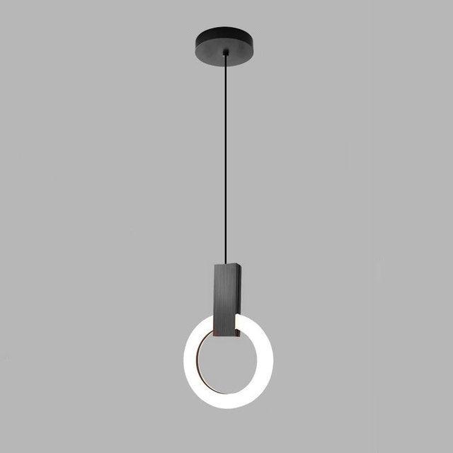 Lumiara Nordic ring LED hengelampe for spisestue