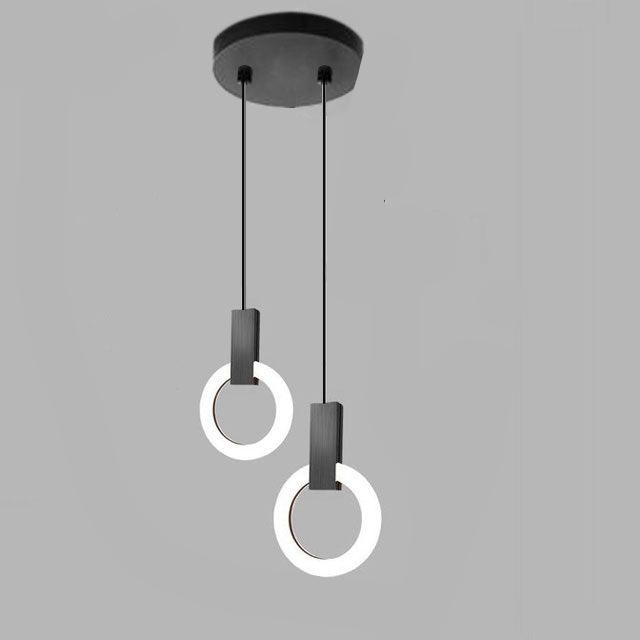 Lumiara Nordic ring LED hengelampe for spisestue