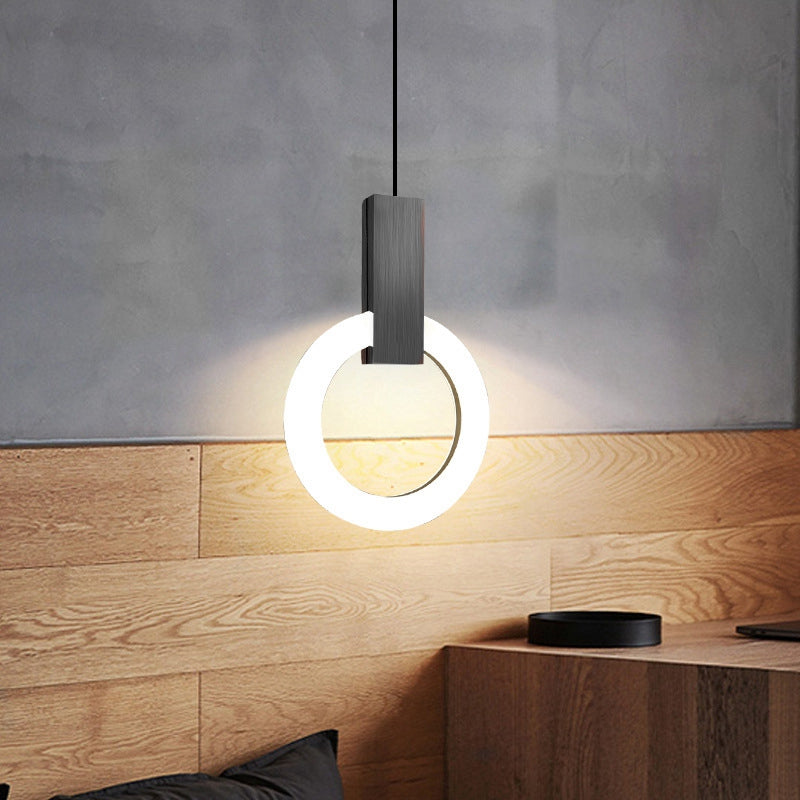 Lumiara Nordic ring LED hengelampe for spisestue
