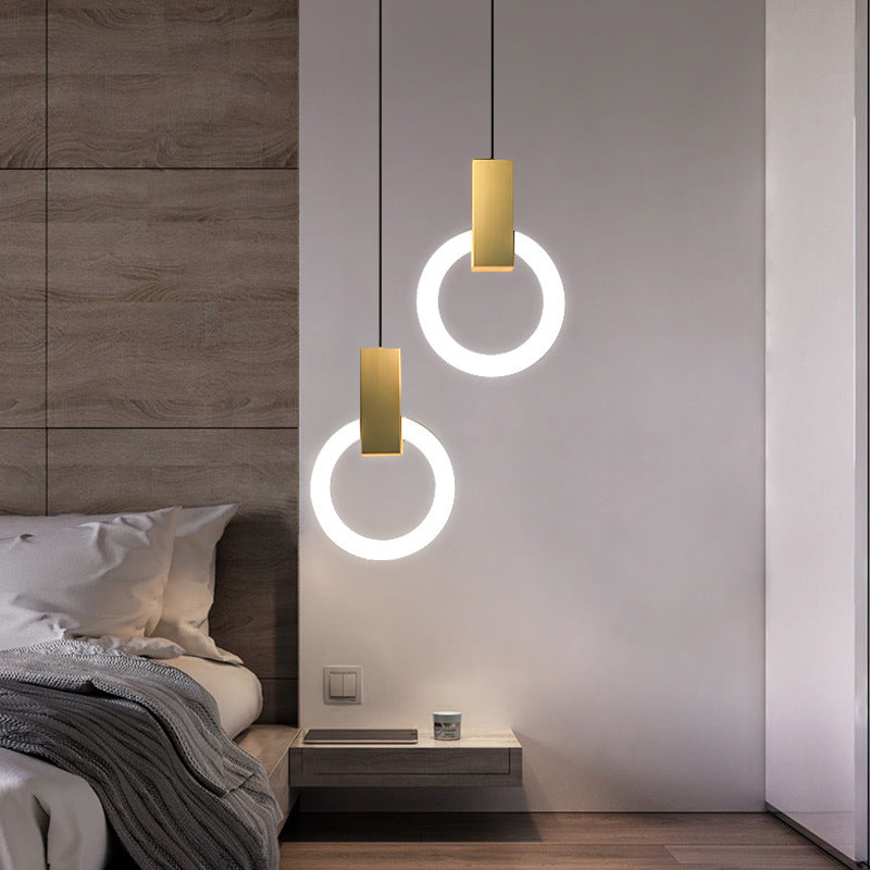 Lâmpada Pendular LED Anel Nórdico Lumiara para Sala de Jantar