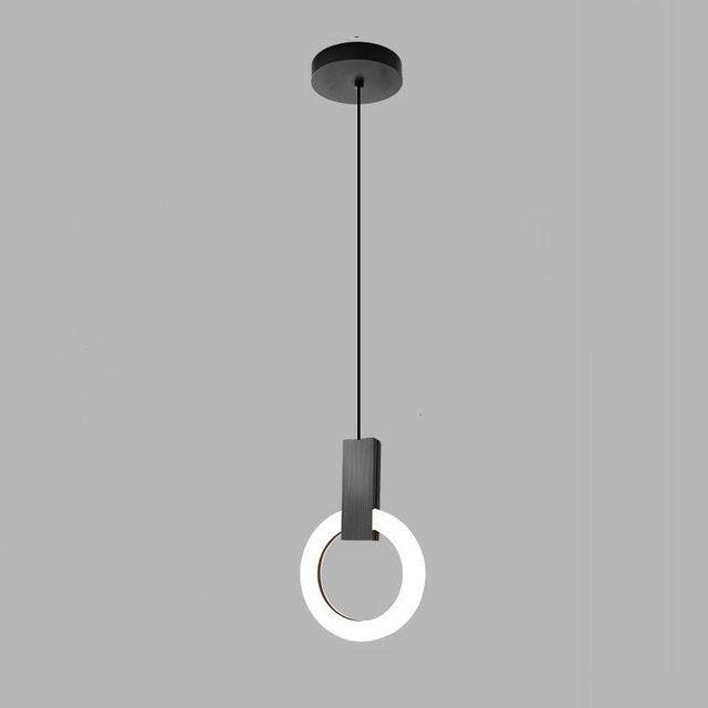 Lumiara Nordic ring LED hengelampe for spisestue