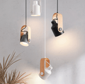 Suspension spot minimaliste en bois et métal NovaRidge