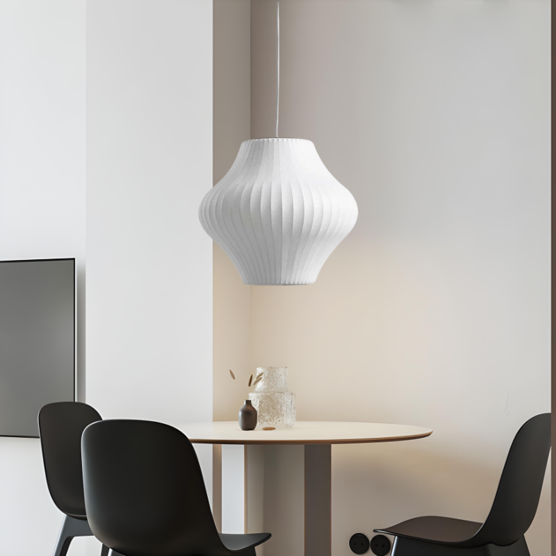 Fjordia Wood And Steel Nordic Pendant Lamp Modern Interior