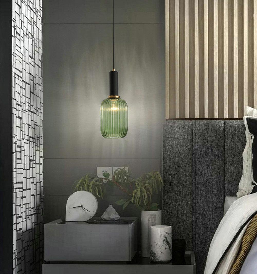 Északi barázdált üveg függeszték lámpák