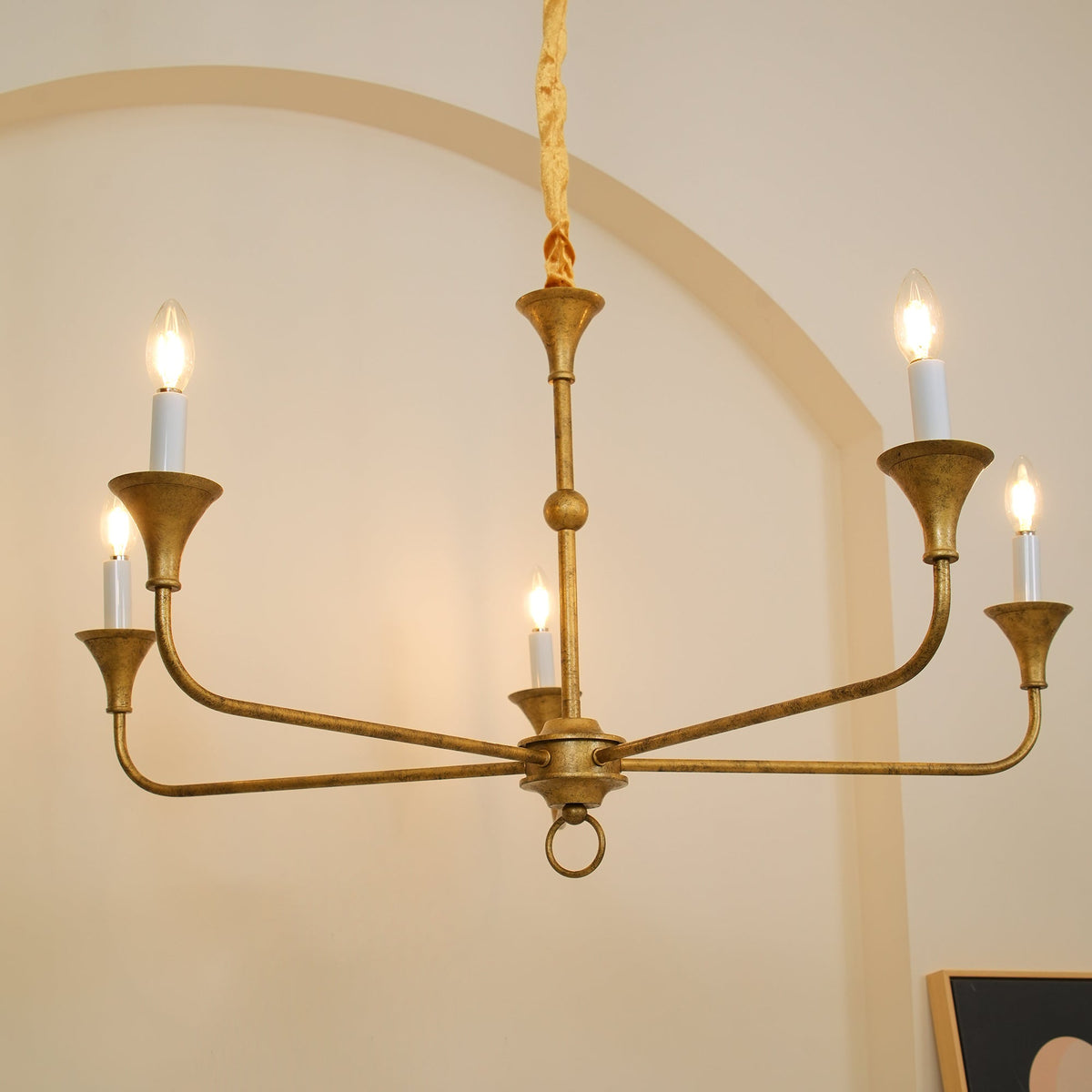 Lampadario Lustra a candele — Elegante, 39.4″/100cm