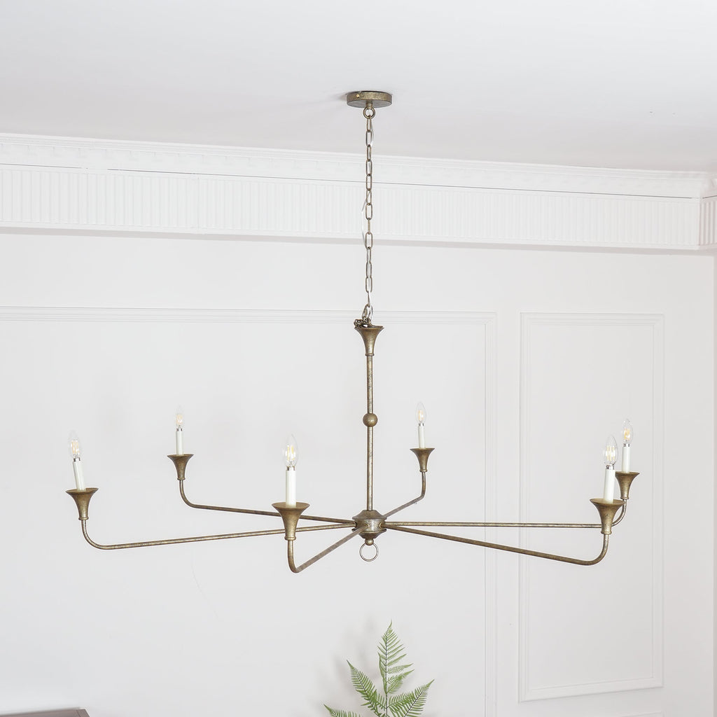Lampadario Lustra a candele — Elegante, 39.4″/100cm