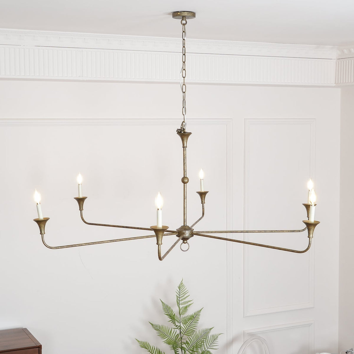 Elara Candle Chandelier - Lamp Outdoor