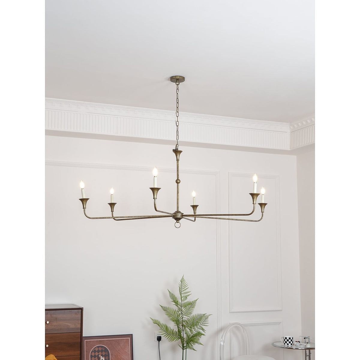 Lampadario Lustra a candele — Elegante, 39.4″/100cm