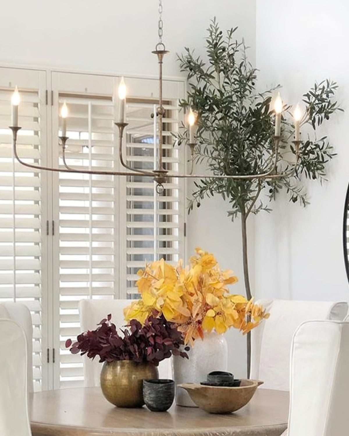 Lampadario Lustra a candele — Elegante, 39.4″/100cm