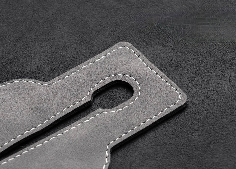 וו אחסון אחורי למושב רכב - מתלה כפול לאחסון נוח