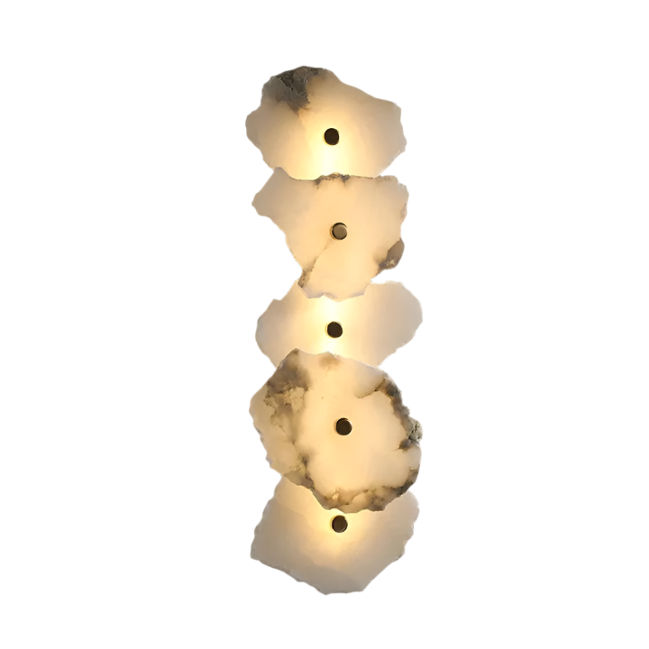 Organic Marble Wall Light – Design Light, Soft Ambient Lighting