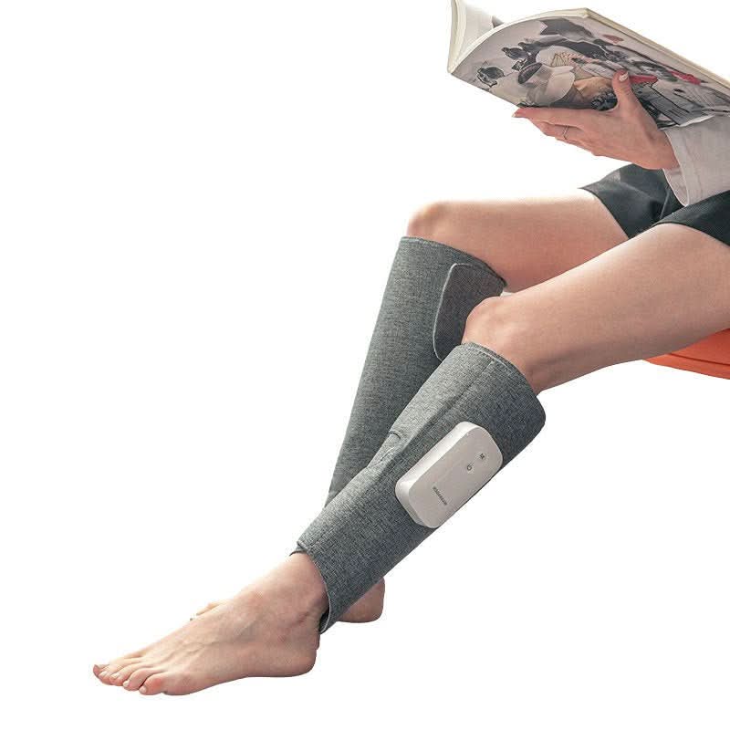 NovaPulse Wireless Leg Massager With Air Compression And Heat For Home Relaxation