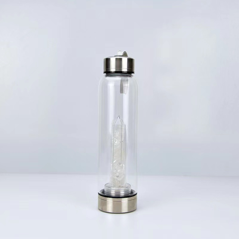 Aurielle | Bottiglia d'acqua infusa con gemme | Orntli