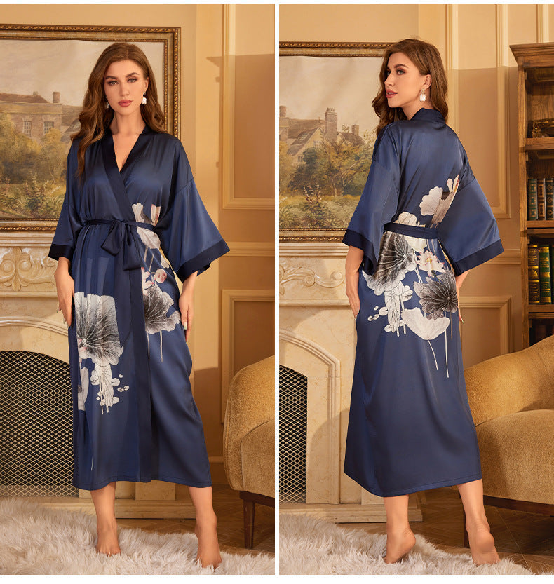 Arielle květinový kimono župan | Orntli