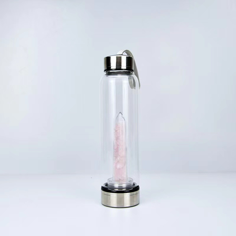 Aurielle | Bottiglia d'acqua infusa con gemme | Orntli