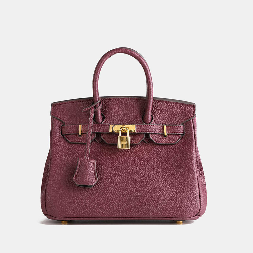 Bolso de cuero AuroraLane de piel de vacuno prémium para mujeres activas, versátil para el día a día