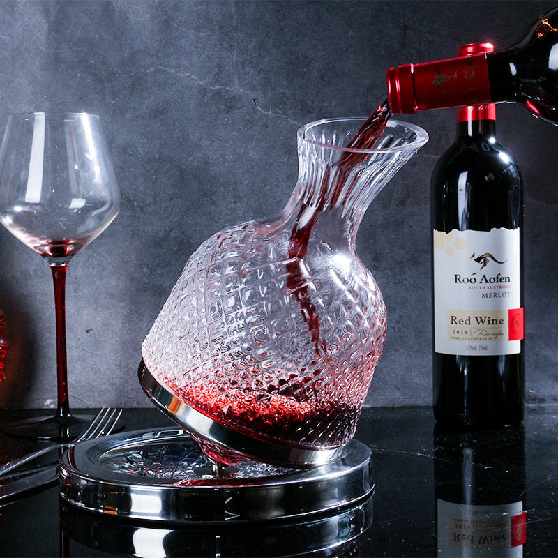 Carafe tournante Omnicks™ Top Shelf 360° (Vin ou Spiritueux)