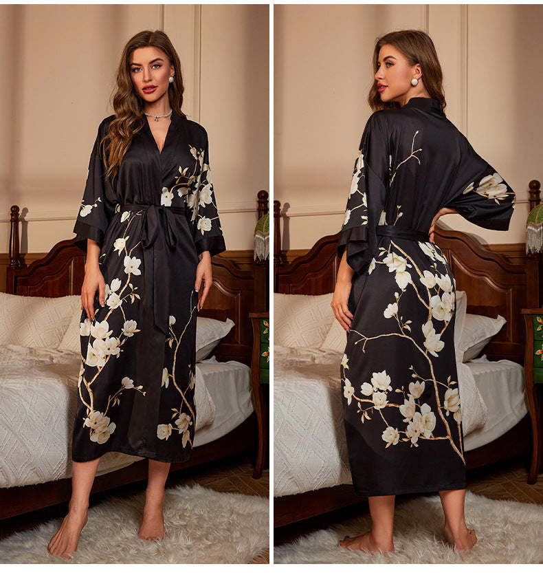 Arielle květinový kimono župan | Orntli