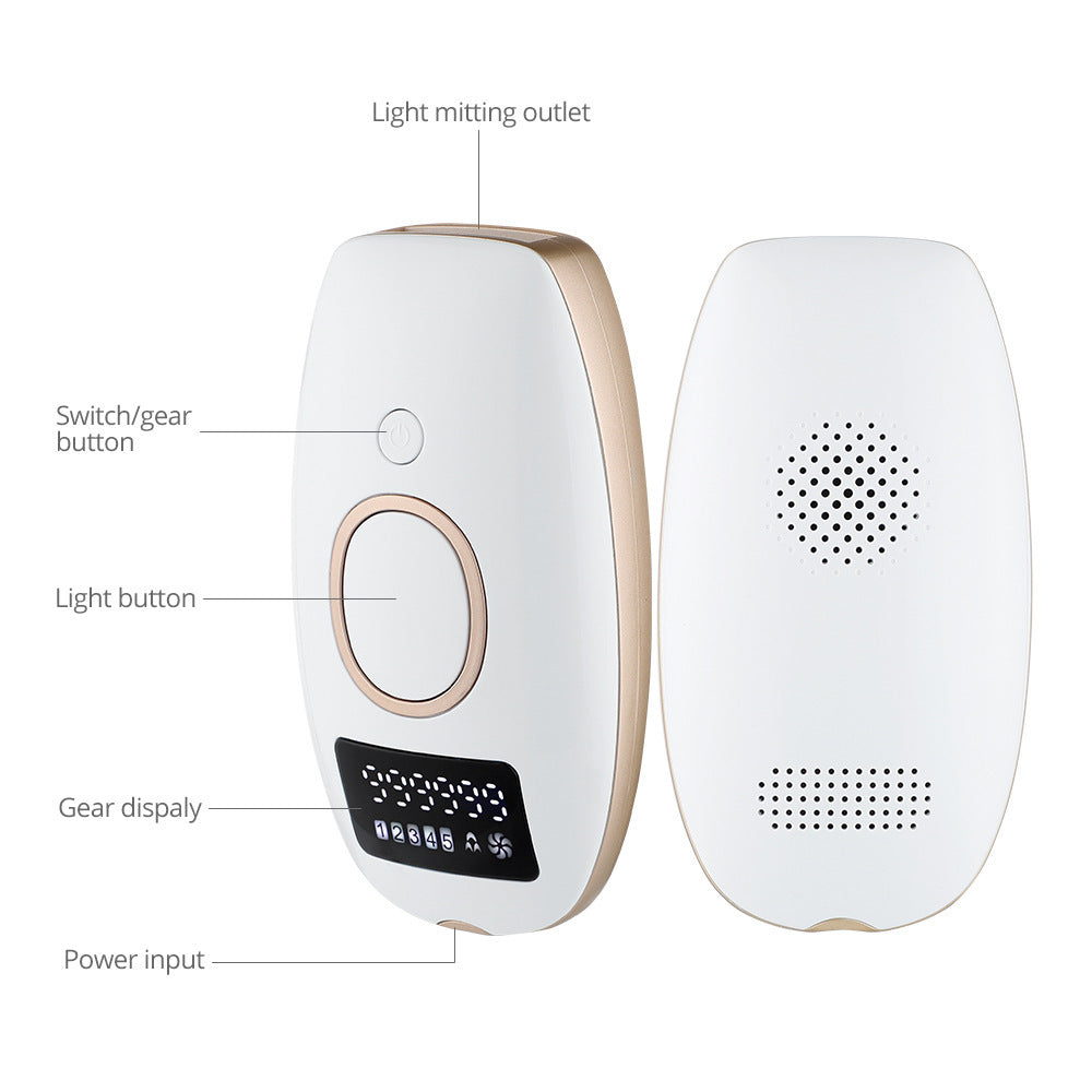 NovaDerm IPL Laser Hårborttagningsapparat för Hemmaanvändning