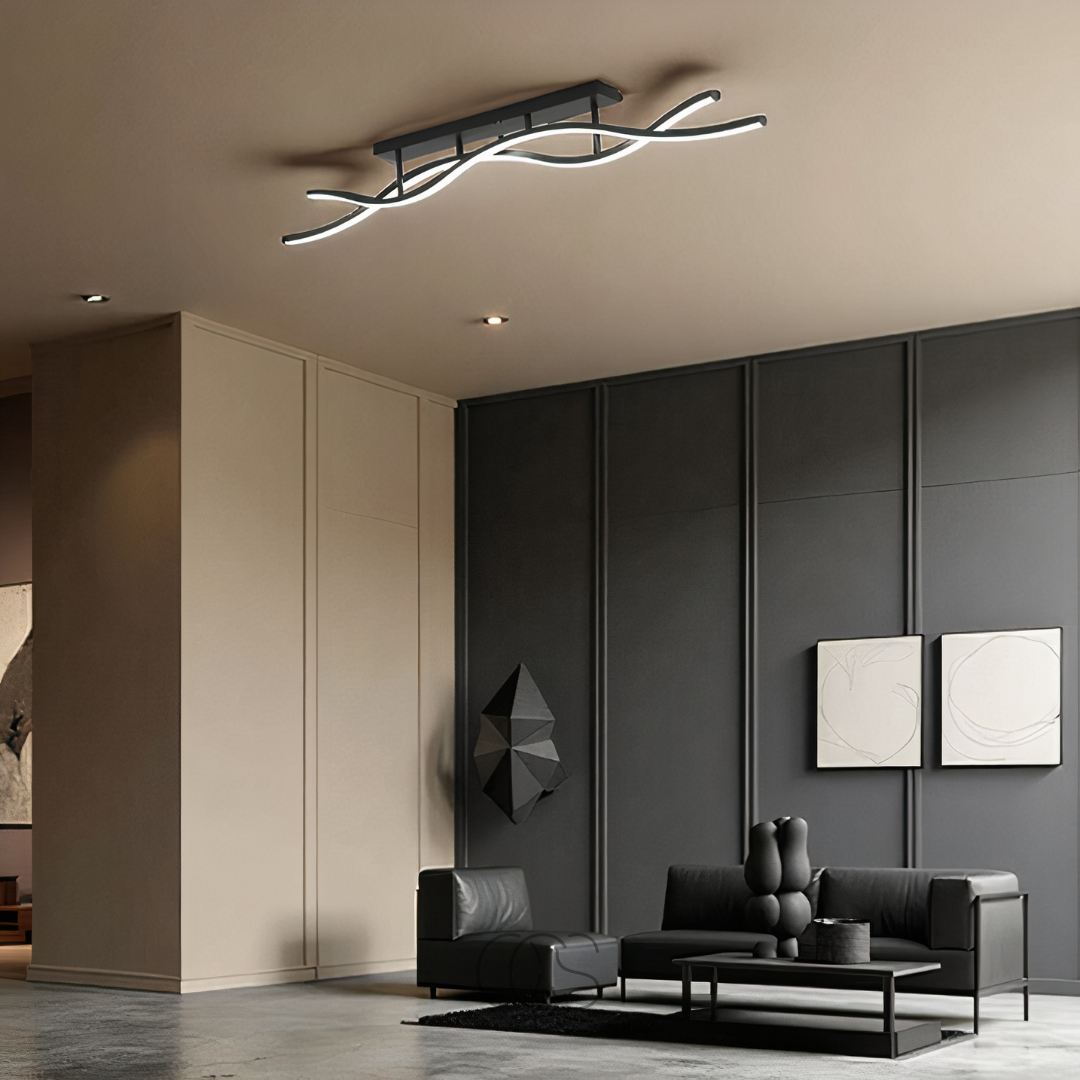 Ceiling lamp with LED strips | Orntli
